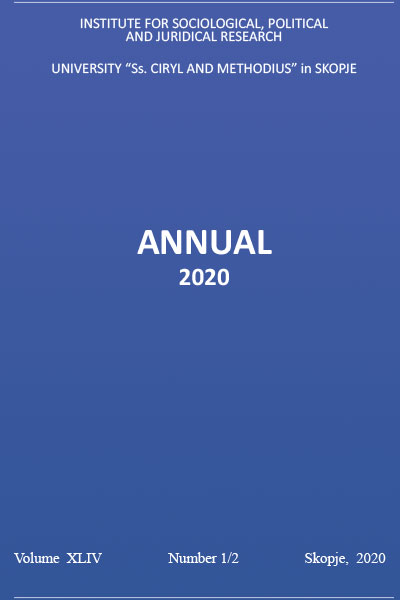 Annual of ISPJR 2020, year XLIV, number 1/2