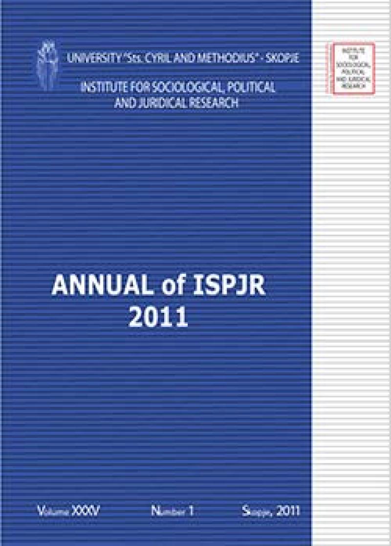 Annual of ISPRJ 2011