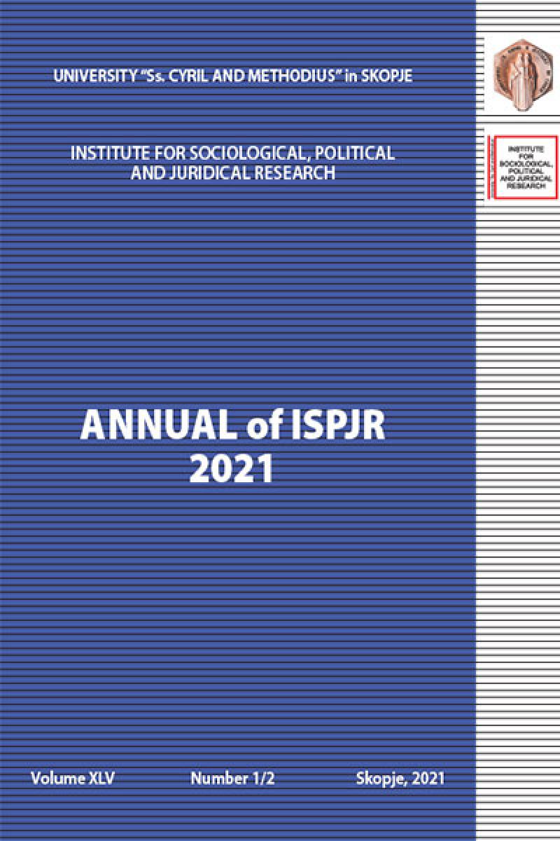 Annual of ISPJR 2021, year XLV, number 1/2